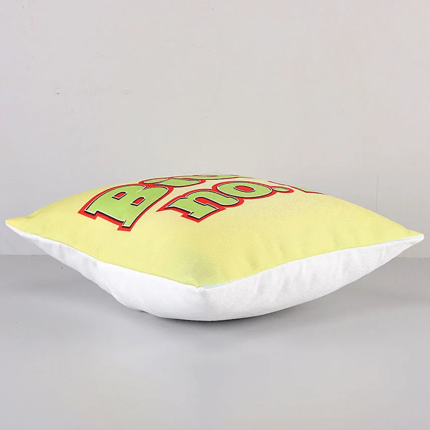 Yellow Cushion For Biwi No 1