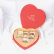 Exquisite Heart-Shaped Luxury Bouquet with Godiva Red Gift Box