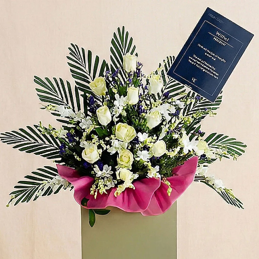 Forever Condolence Mixed Flowers