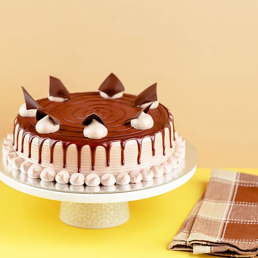 Chocolate Nutella Cake Half Kg Eggless