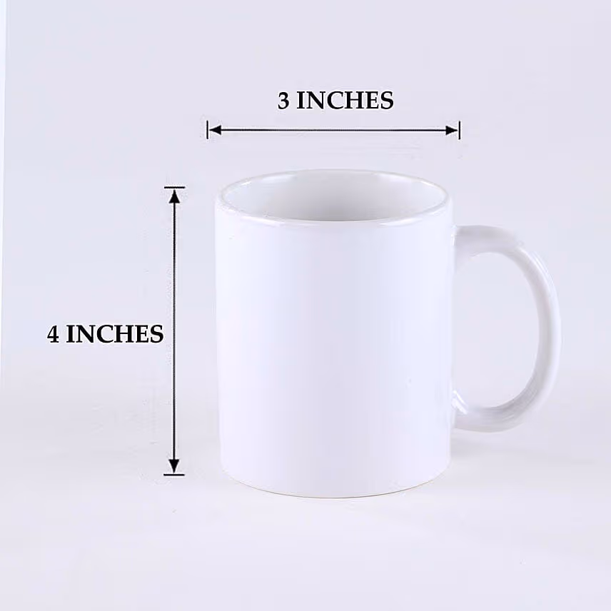 Personalised Deepavali White Ceramic Mug