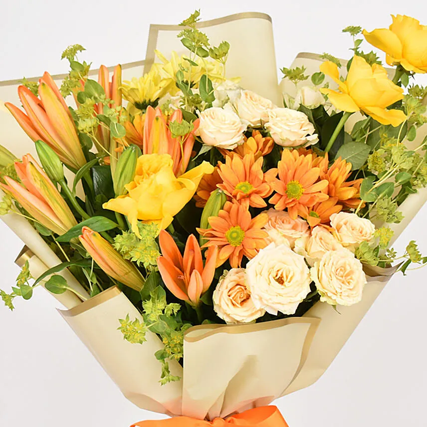 Octuber Birthday Flower Bouquet
