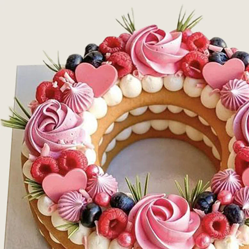 Designer Mixed Berries Cake