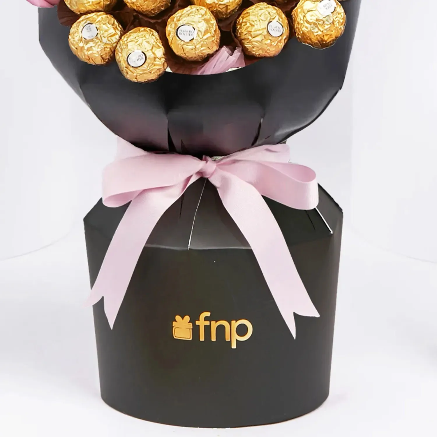 Luxurious Roses & Ferrero Rocher Birthday Bouquet