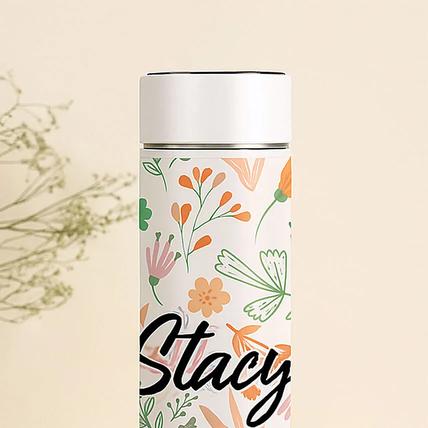 Custom Name Smart Pattern Bottle