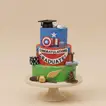 Congratulation Graduation Avengers Fun Cake