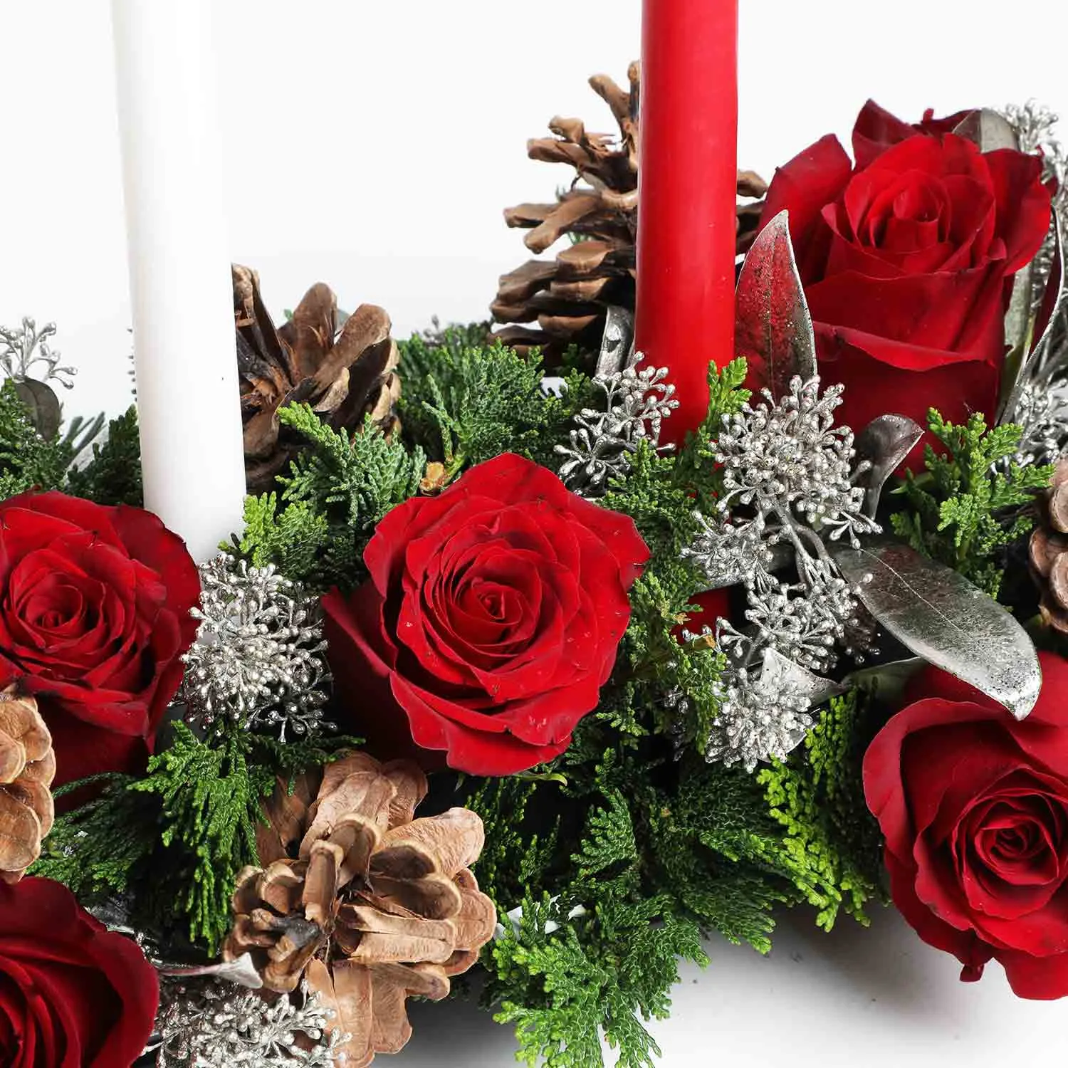 Holiday Floral Centerpiece