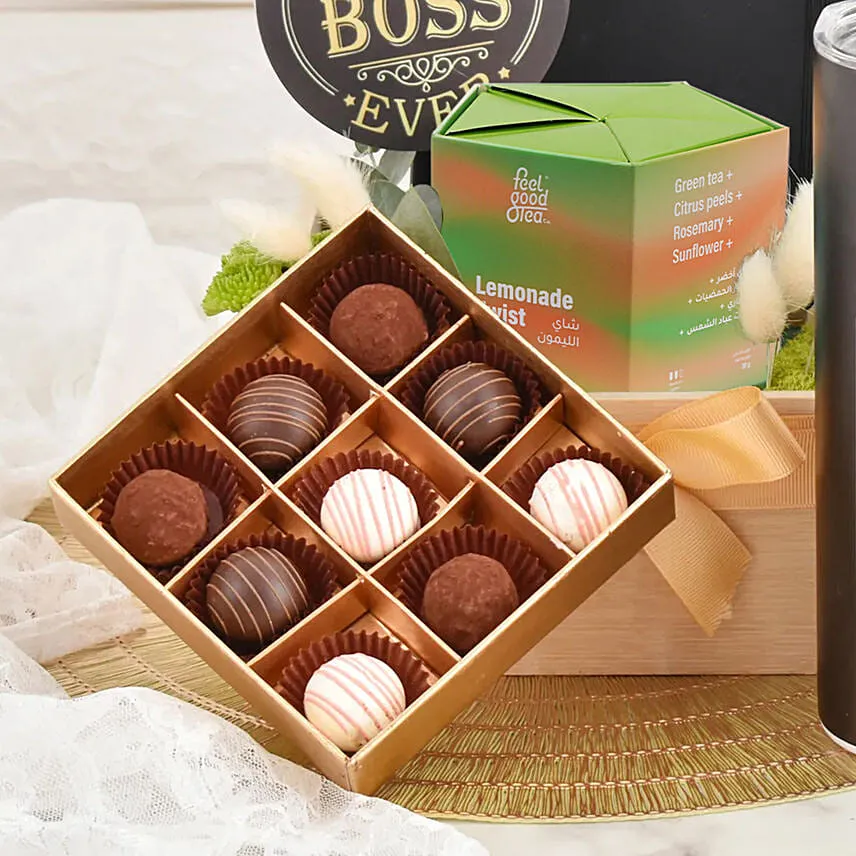 Best Boss Hamper With Tea