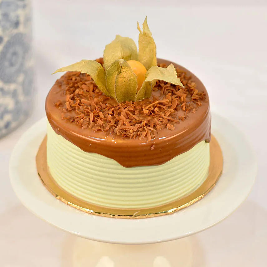 Ondeh Ondeh Chocolate Cake With Rudraksha Rakhi Set