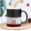 Christmas Glow Personalized Magic Mug - Reveal Surprise with Every Sip!