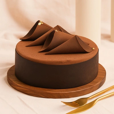 Cocoa Delight Fudge Cake - 500 Grams