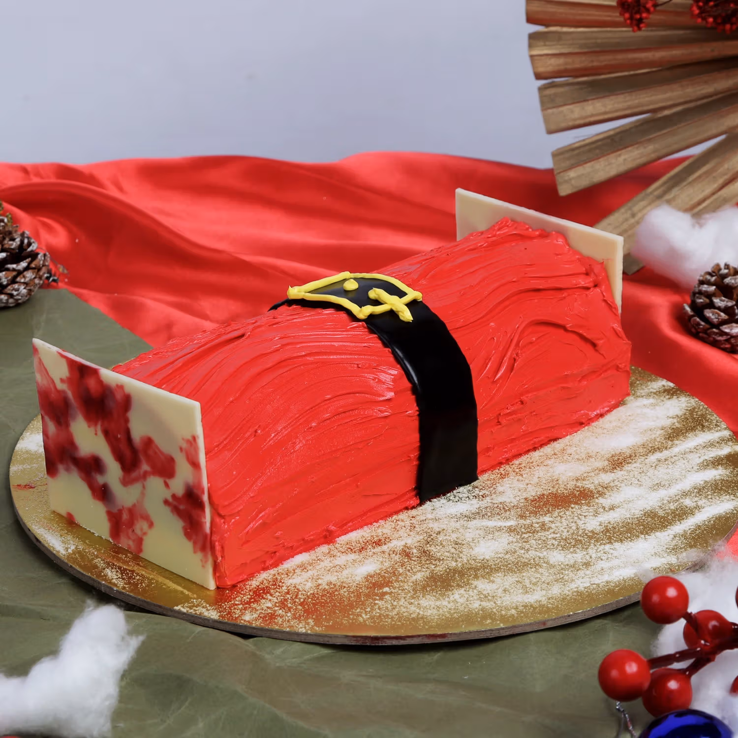 Christmas Log Cake
