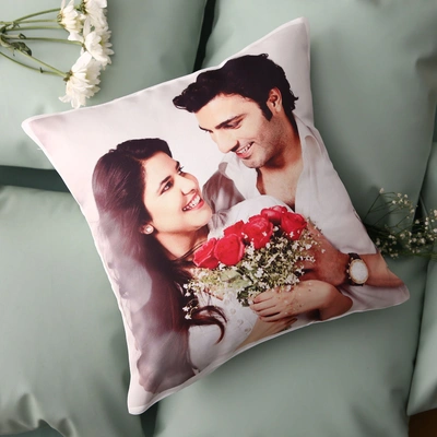 Customizable Photo Cushion - Personalized Gift with Your Image