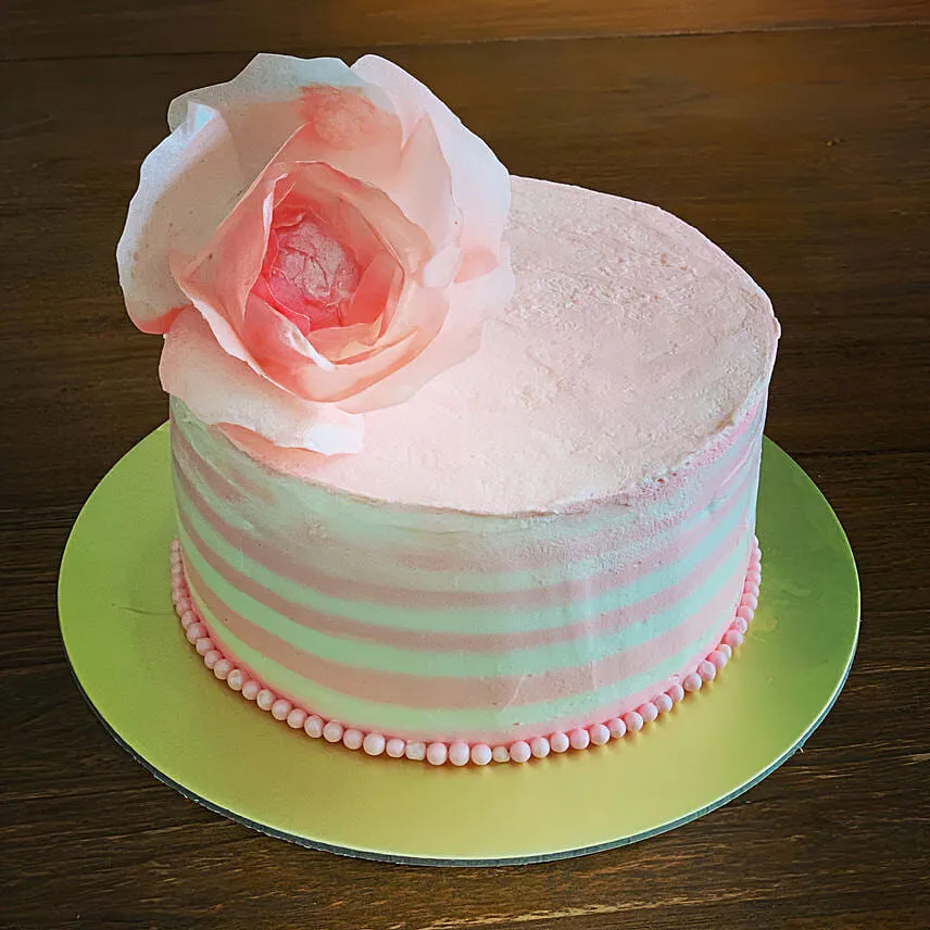 Pretty Pink Chocolate Cake