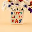 Elegant Father's Day Floral Bouquet in Glass Vase