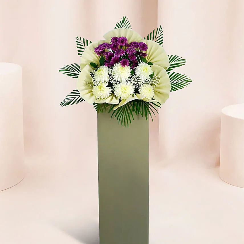 Eternal Condolence Mixed Flowers