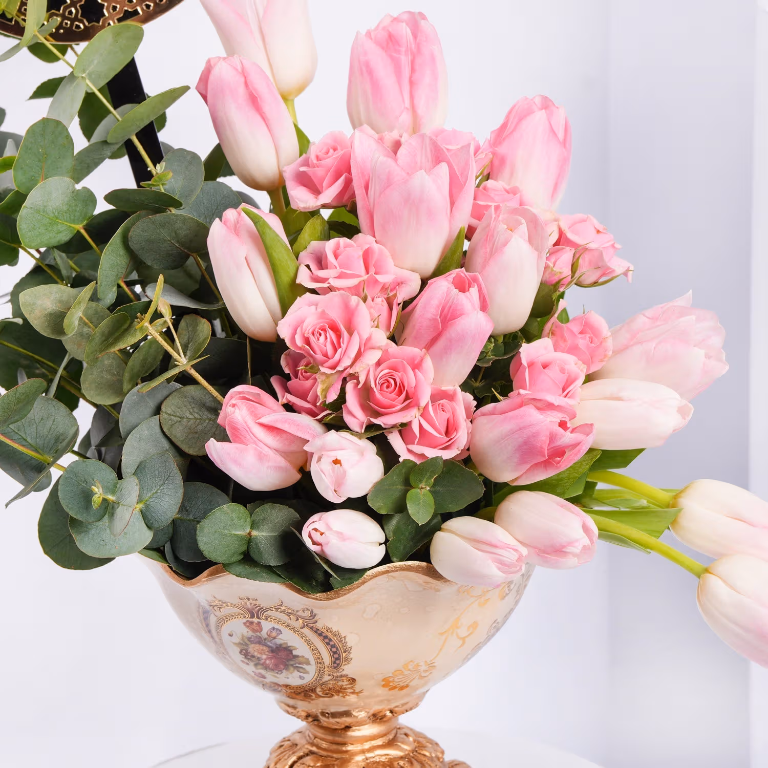 Pink Tulips Arrangement