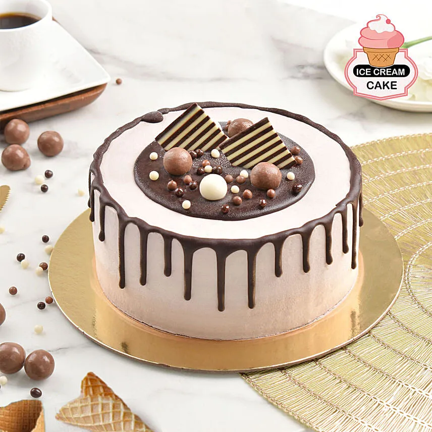 Double Chocolate Ice Cream Cake 12 Portion
