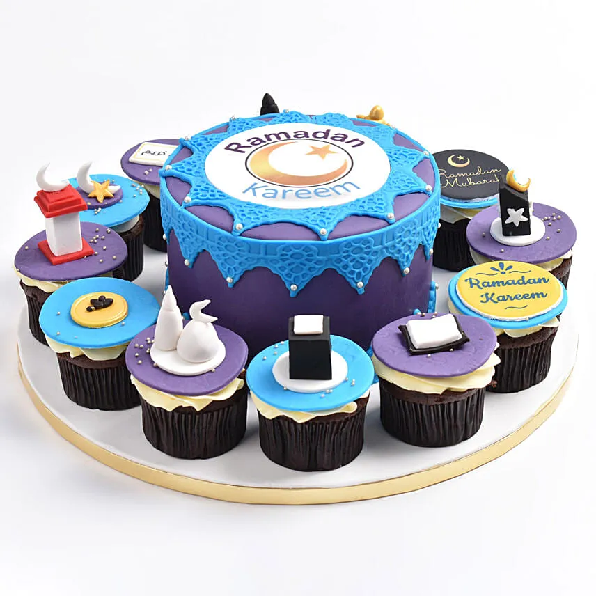 Cake and Cupcake Set for Ramadan