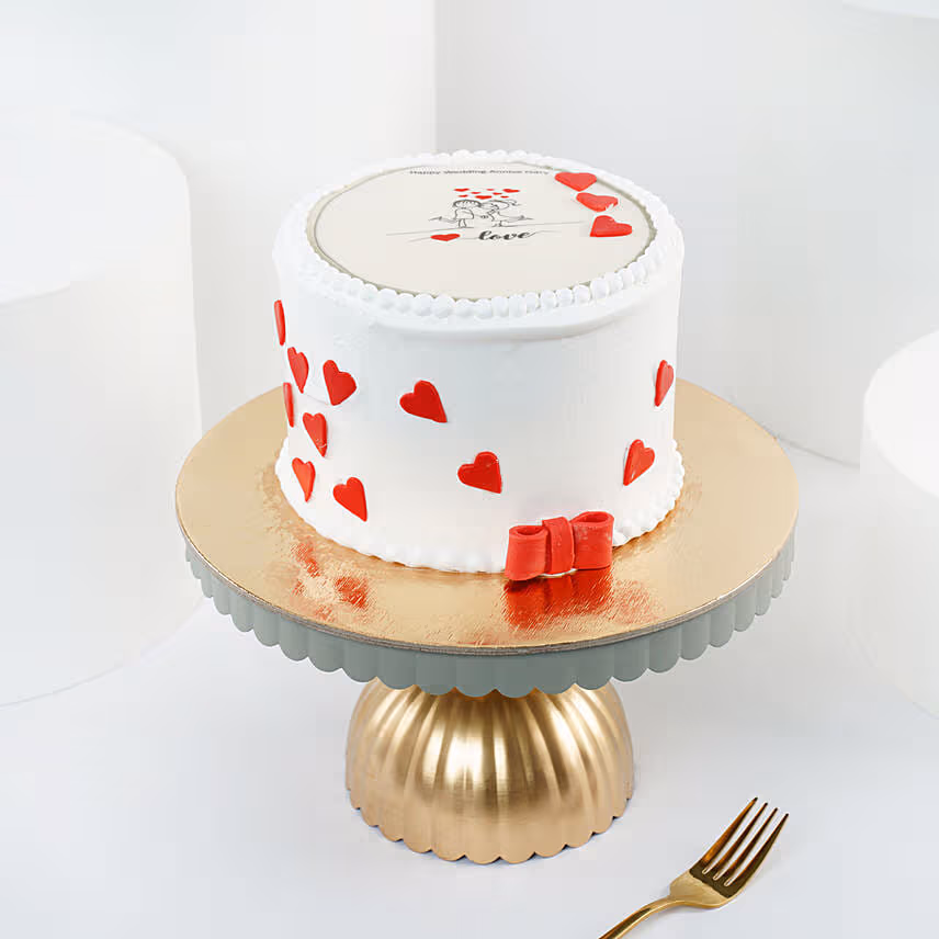 Celebration of Love Cake Cookies and Cream