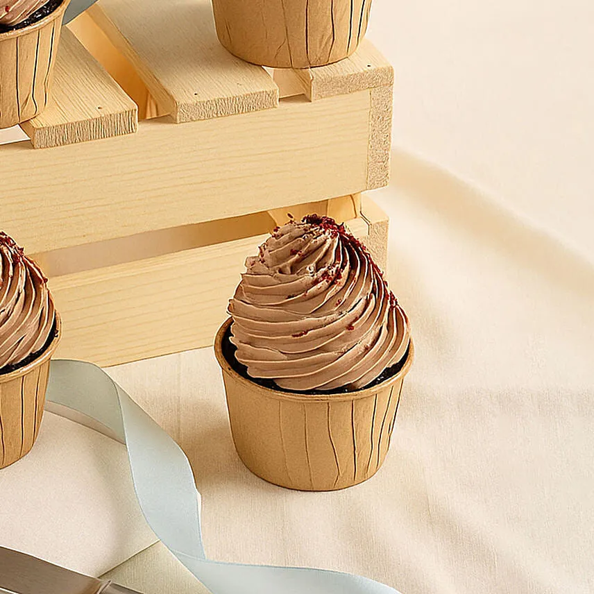Chocolate Cupcakes 4 Pcs