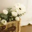 شوكولاته آني وداني مع سلة ورد جربيرا