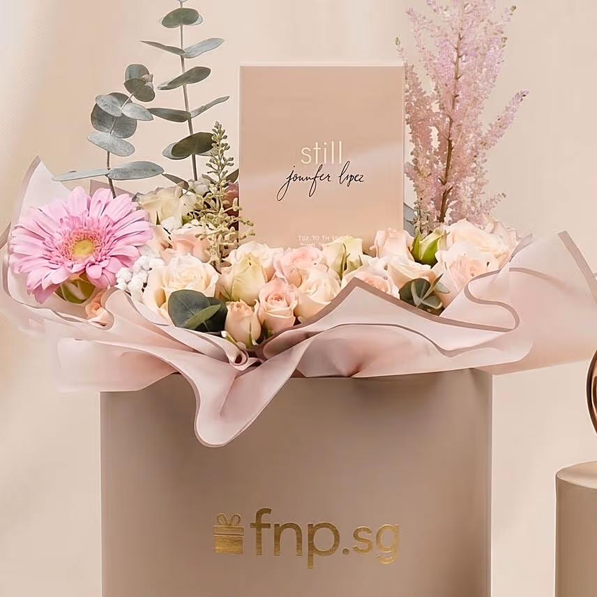 Pastel Pink Roses & Still Jennifer Lopez Fragrance Set
