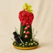 Dior Sauvage Perfume For Men 50ML With Red Roses Arrangement 