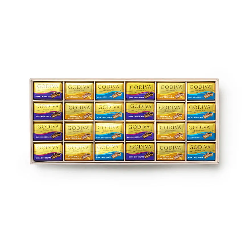 Box Of Delectable Godiva Chocolates 24 Pcs