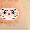 Delightful Birthday Labubu Mischief Cake - Chocolate
