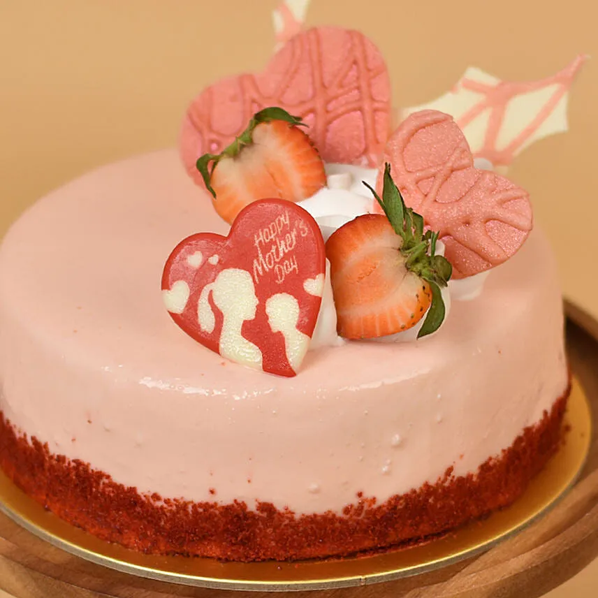 Heart for Mommy Cake 6 Inches