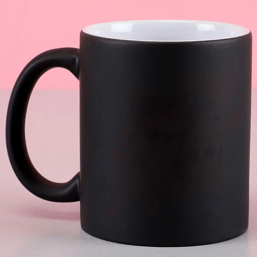 Personalised Heart Effect Magic Mug