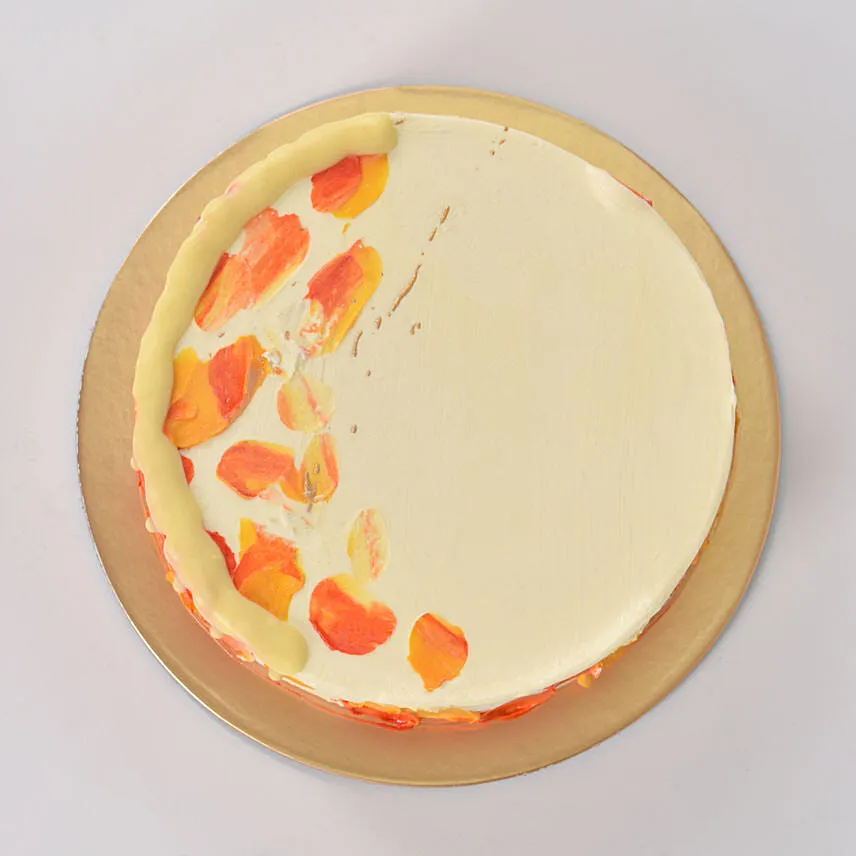 Happy Vibes Delicious Cake
