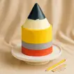 Top of the Class Treat: Creative Pencil Cake - Chocolate