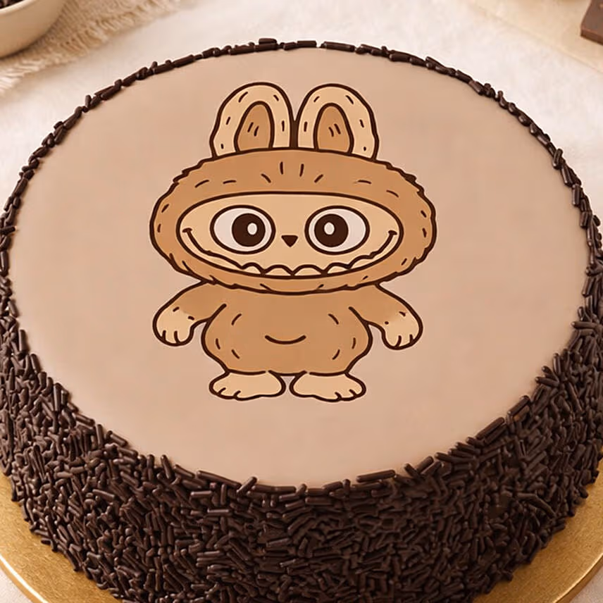 Labubu Choco Cake