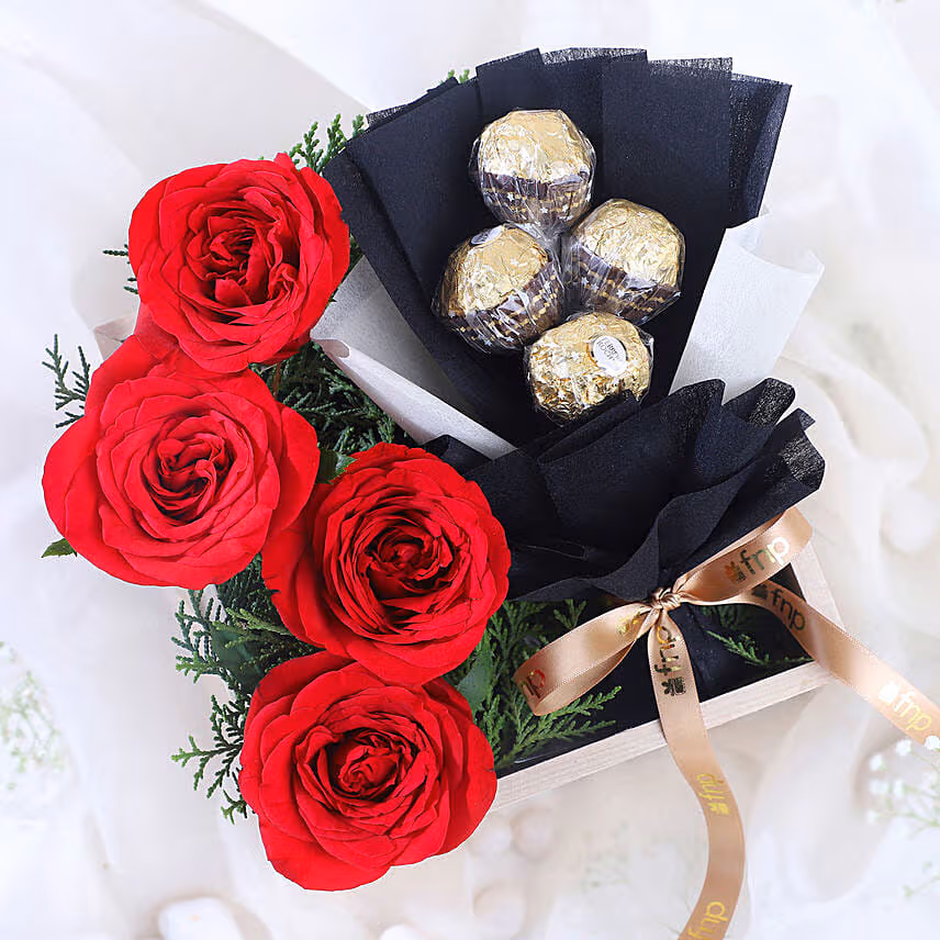 Rose Romance and Chocolate Delights