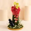 Dior Sauvage Perfume For Men 50ML With Red Roses Arrangement 