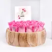 باقة ورد زهري للأم