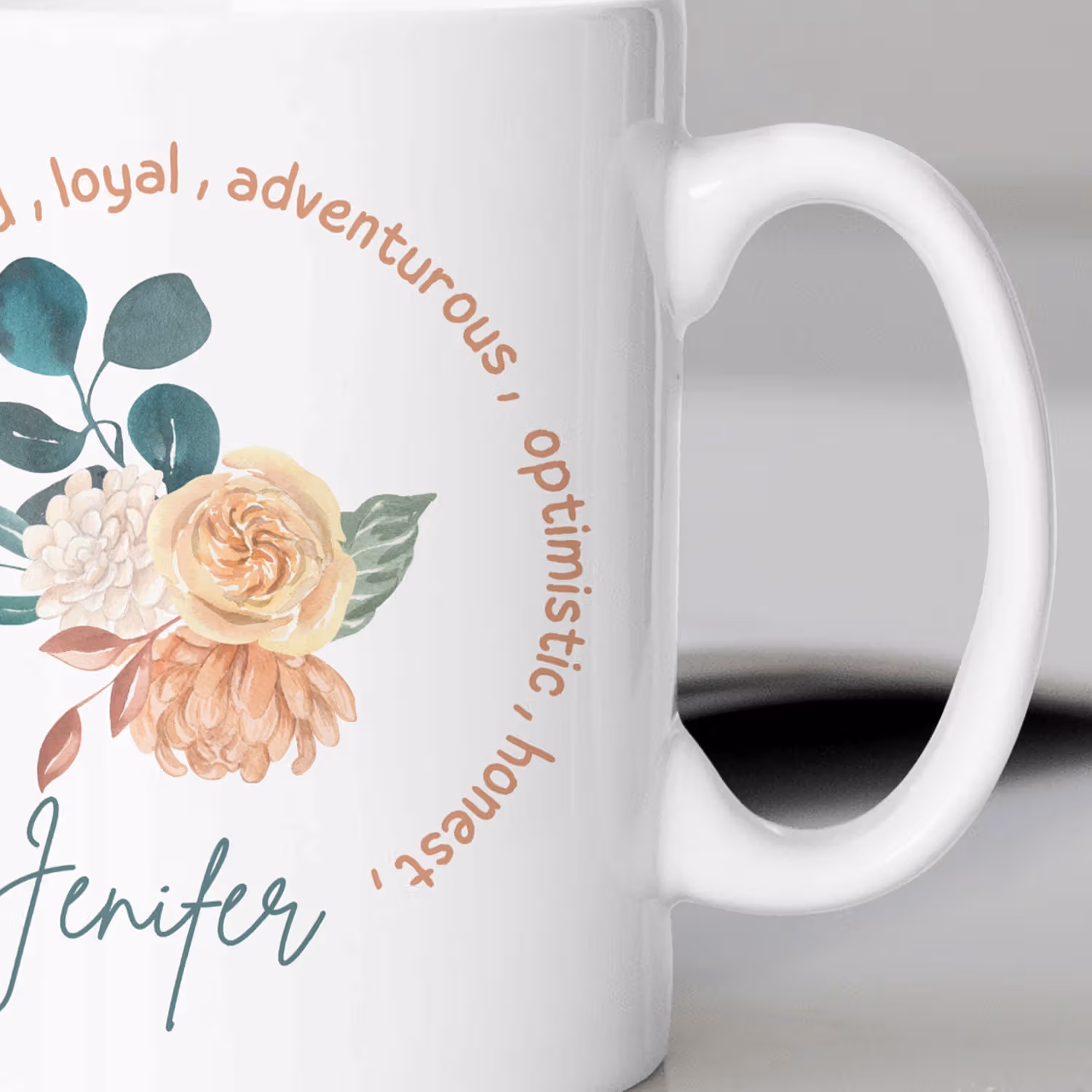 November Birthday Yellow Mug