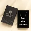 Timeless Romance: Dark Pink Rose Bouquet & Love Jewelry Set