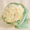 هدايا العيد باقة ورد جوري أبيض