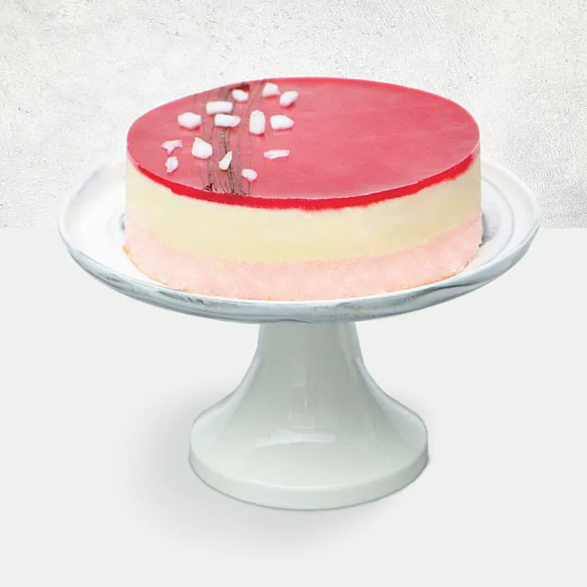 Happy Roses Posy & Raspberry Lychee Rose Cake