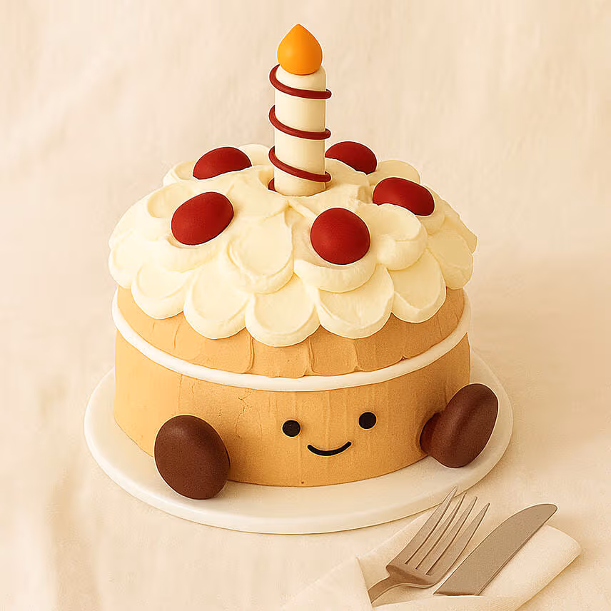 Buy Amuseable Brown Birthday Cake Online in Singapore - FNP SG