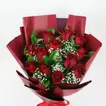 Bunch of Beautiful 12 Red Roses
