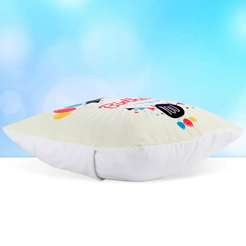 Happy Birthday Led Cushion With Ferrero Rocher
