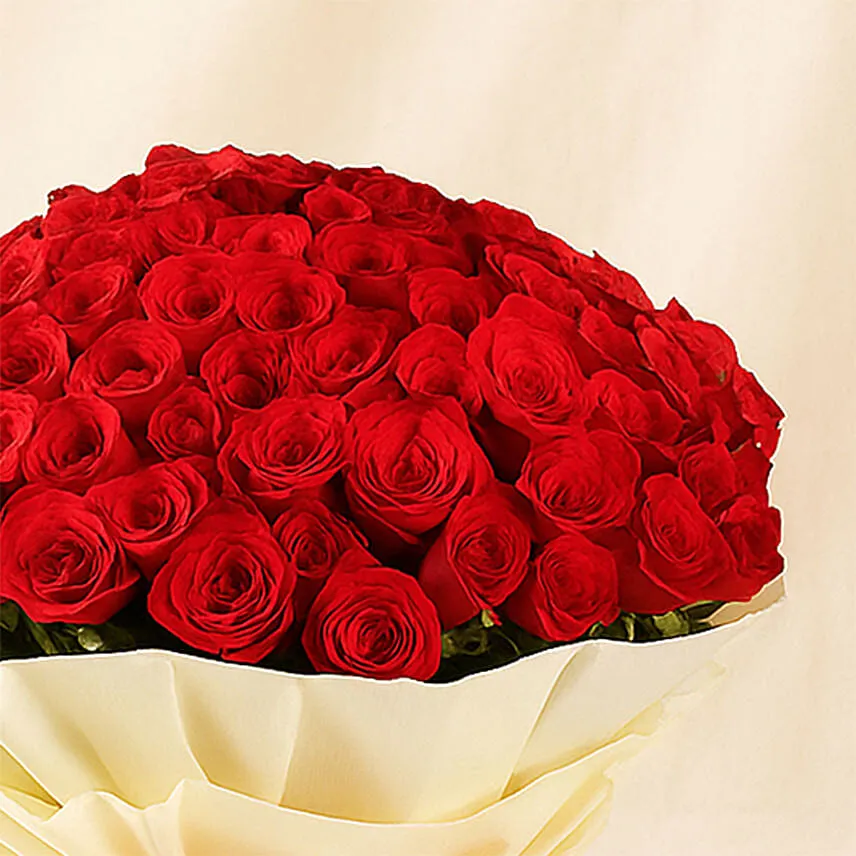 Elegent Bouquet of 99 Roses