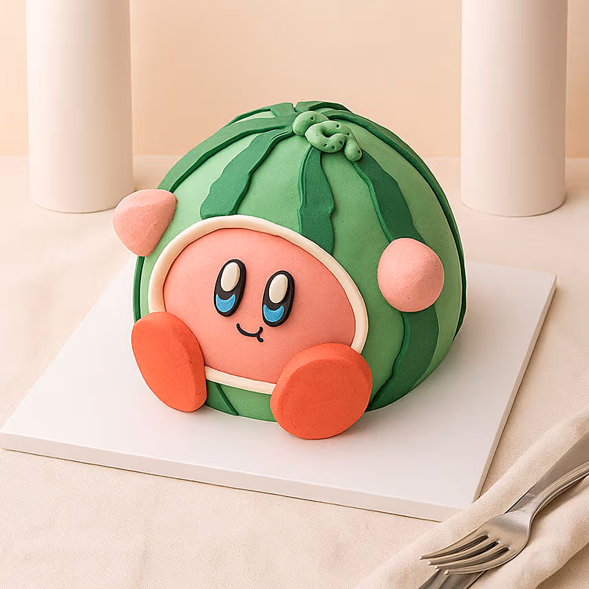 Jellycat Watermelon Theme Cake