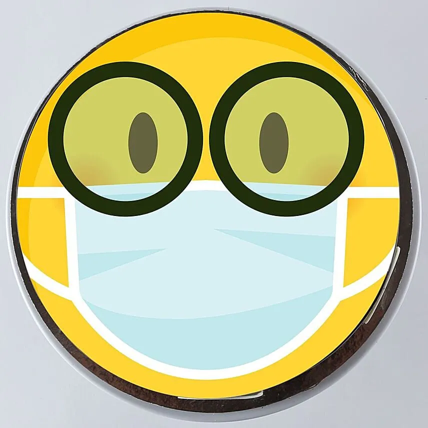 Nerd Mask Emoji Chocolate Cake 1.5Kg