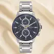 Titan Stainless Steel Multifunction Men's Watch - 90104KM01