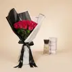 Dark Pink Flower Bouquet n Burberry London Perfume For Her